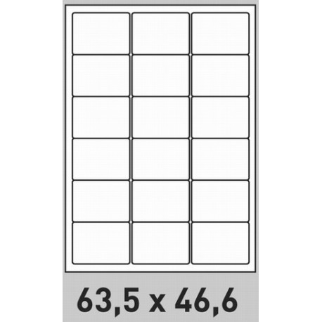 Étiquette 63.5 x 46.6 - 0166