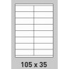 Étiquette 105 x 35 - 0176