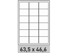 Étiquette 63.5 x 46.6 - 0166