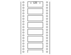 Étiquettes 125 x 74.2 - 1 de front 0085