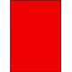Étiquettes 210 x 297 rouge fluo 3395