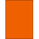 Étiquettes 210 x 297 orange fluo 4034