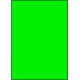 Étiquettes 210 x 297 vert fluo 3396