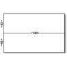 Long. 140 x Haut. 2 x 45