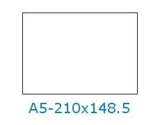 Étiquette 210 x 148.5 Polyester Blanc Mat Adhésif Permanent Renforcé Agréé BS5609