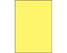 Étiquettes autocollantes 210 x 297 jaune vif