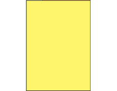 Étiquettes autocollantes 210 x 297 jaune vif