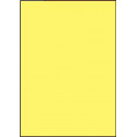 Étiquettes autocollantes 210 x 297 jaune vif