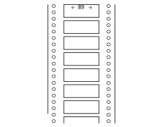 Étiquettes 89 x 23.3 - 0069 