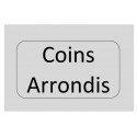 Étiquettes sur Feuille BLANC A4 Coins Arrondis Adhésif Permanent