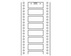 Étiquettes Adhésives sur Paravents avec Bandes Caroll Adhésif Enlevable 101 x 36.1