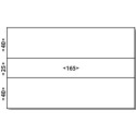 Étiquette affranchissement double 165 x (2 x 40) + 25