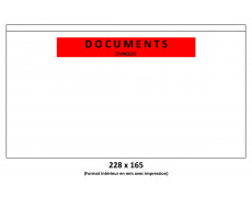 Pochettes Adhésives Porte-Documents  228 x 165