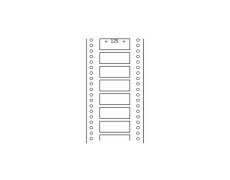 Étiquettes 125 x 48.8 - 1 de front 0084 