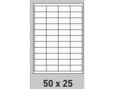  Étiquette 50 x 25 - 0163